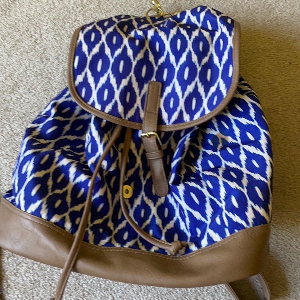 Charming Charlie backpack purse.
